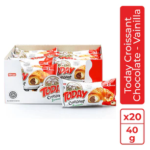 Today Croissant Chocolate & Vainilla 40g