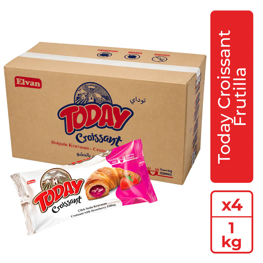 Caja Today Croissant Frutilla 1