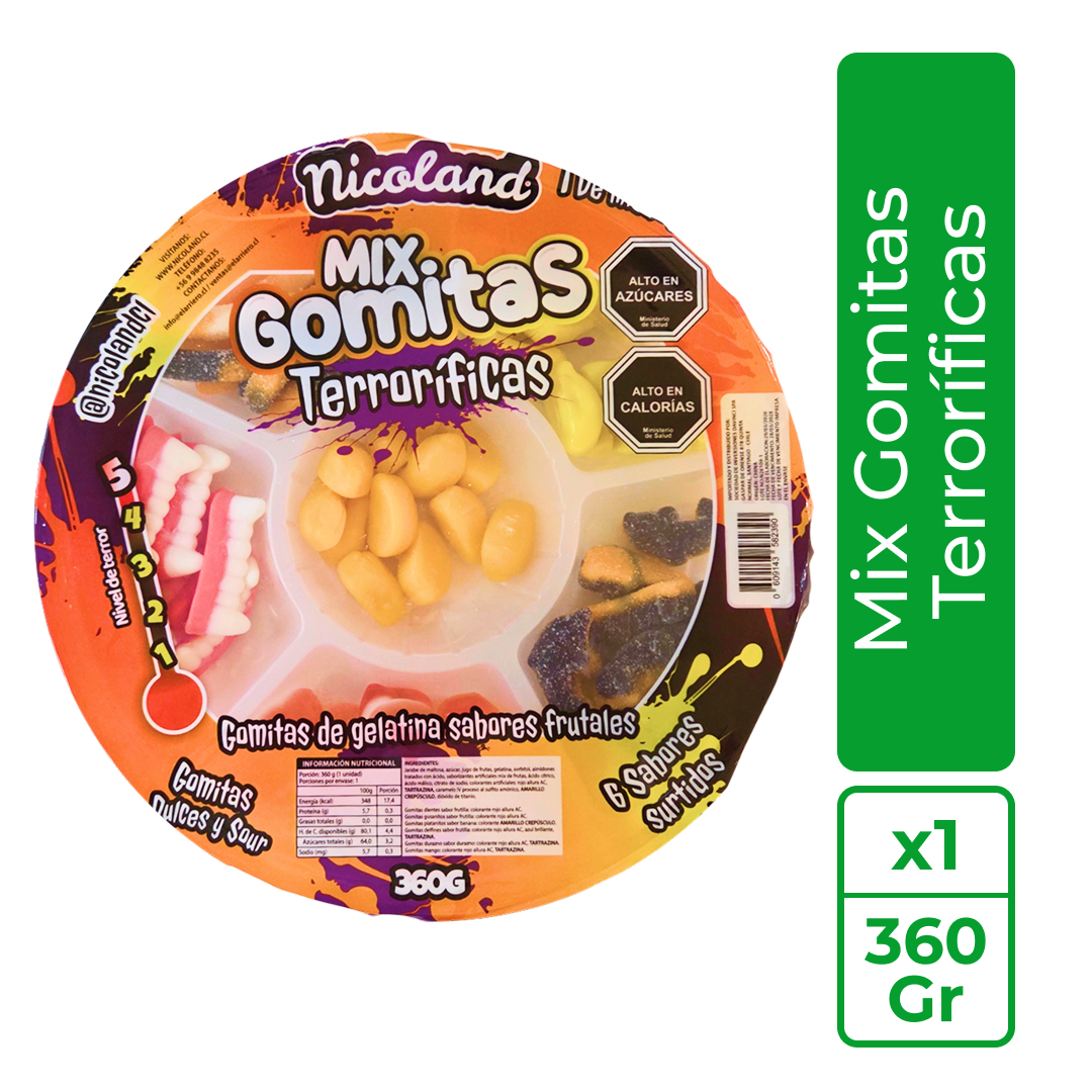 Mix Gomitas Terroríficas
