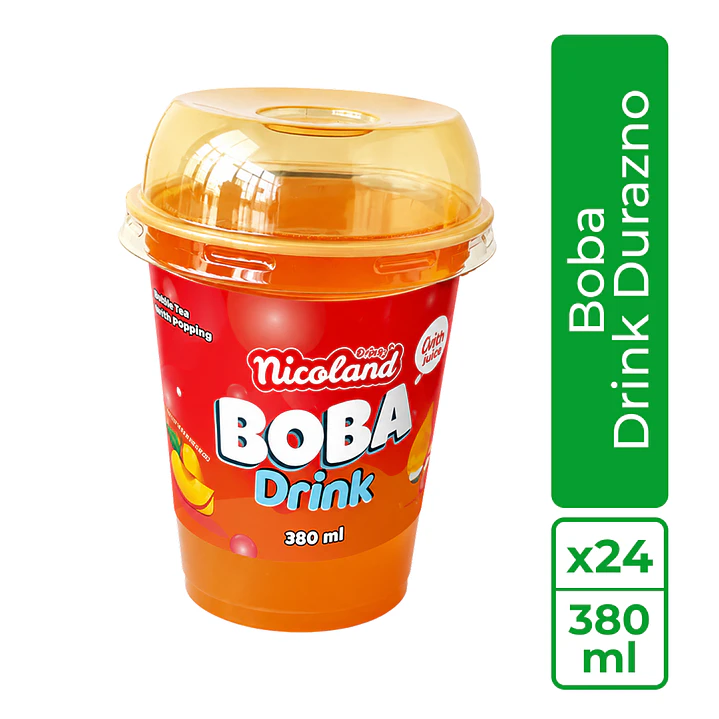 Boba Drink Durazno 1