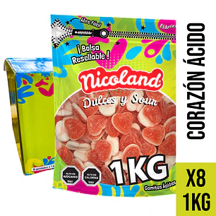 Caja Corazón ácido