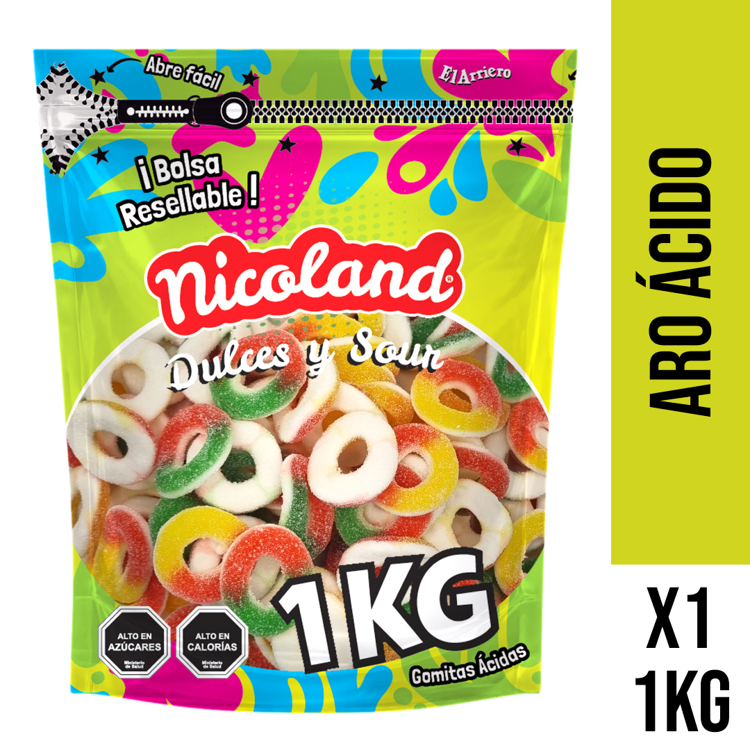 Gomita Aro Ácido 1 kg