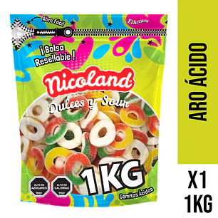 Gomita Aro Ácido 1 kg