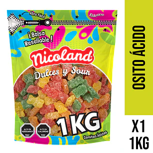 Gomita Osito Ácido 1 kg