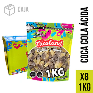 Caja Gomita Coca Cola 1 kg