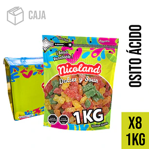 Caja gomita Osito Ácido