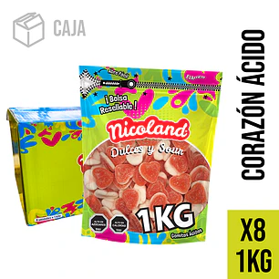 Caja Corazón ácido