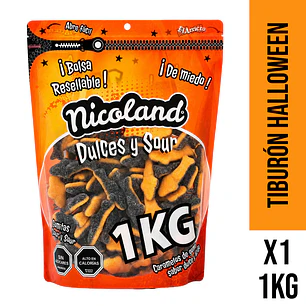 Gomita Tiburón Halloween 1 KG