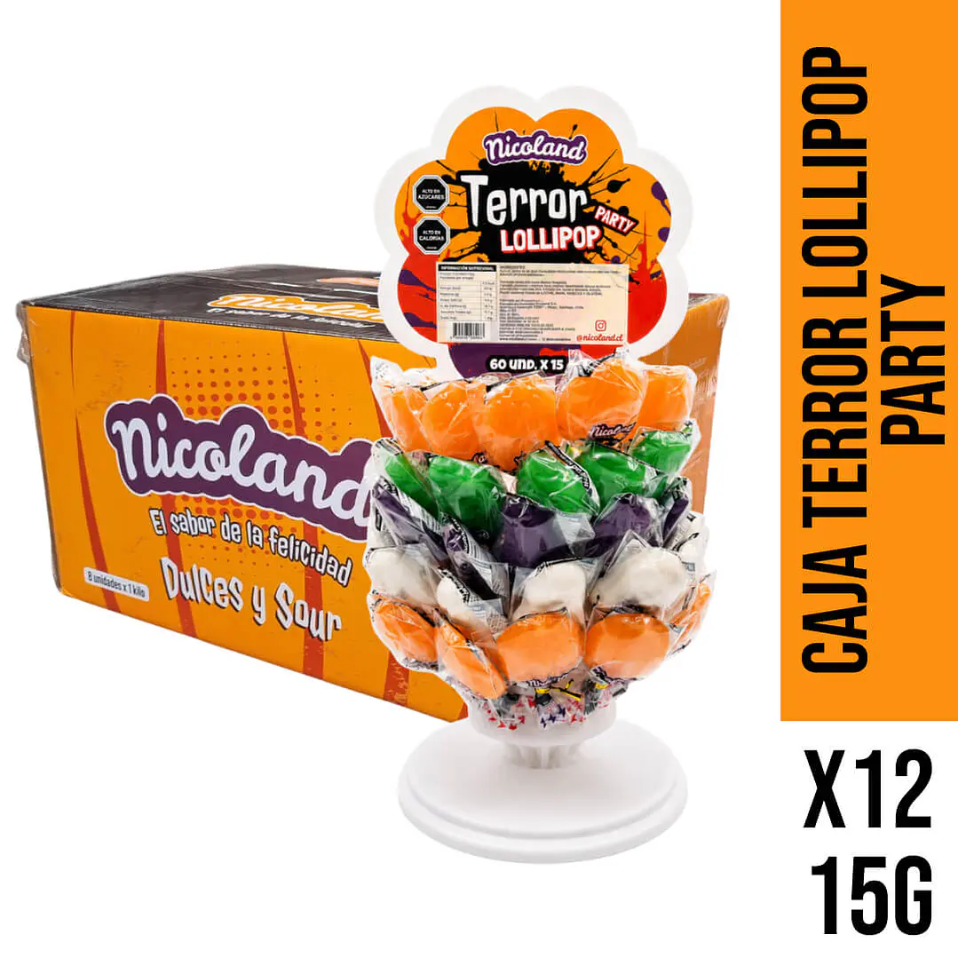 Caja Terror Lollipop Party Nicoland 1
