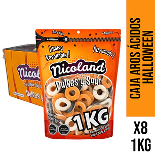 Caja Aros Ácidos Halloween