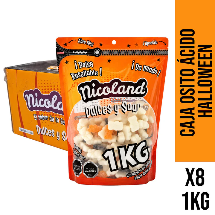 Caja Osito Ácido Halloween 1
