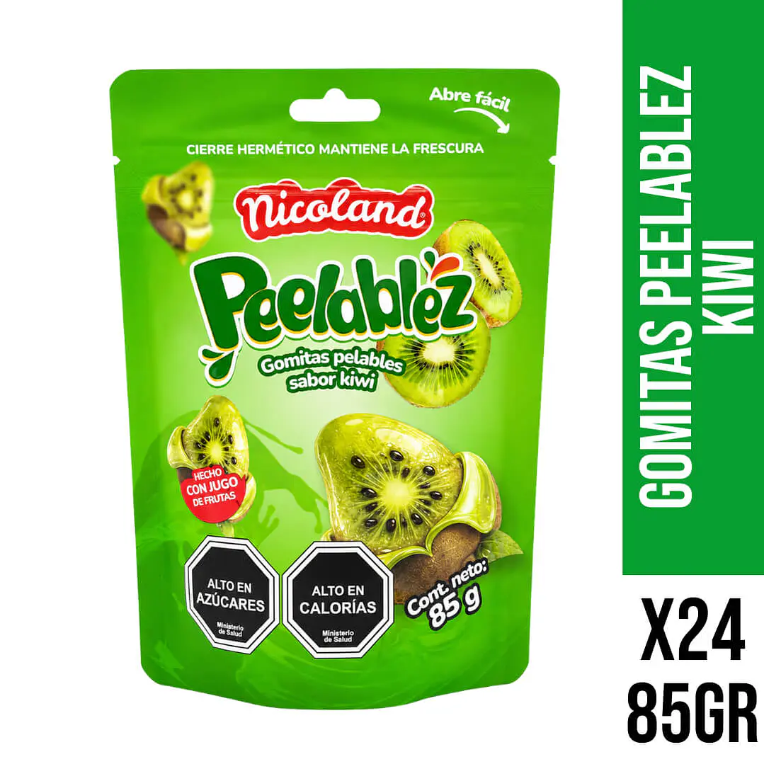 Gomitas Peelablez sabor Kiwi 1