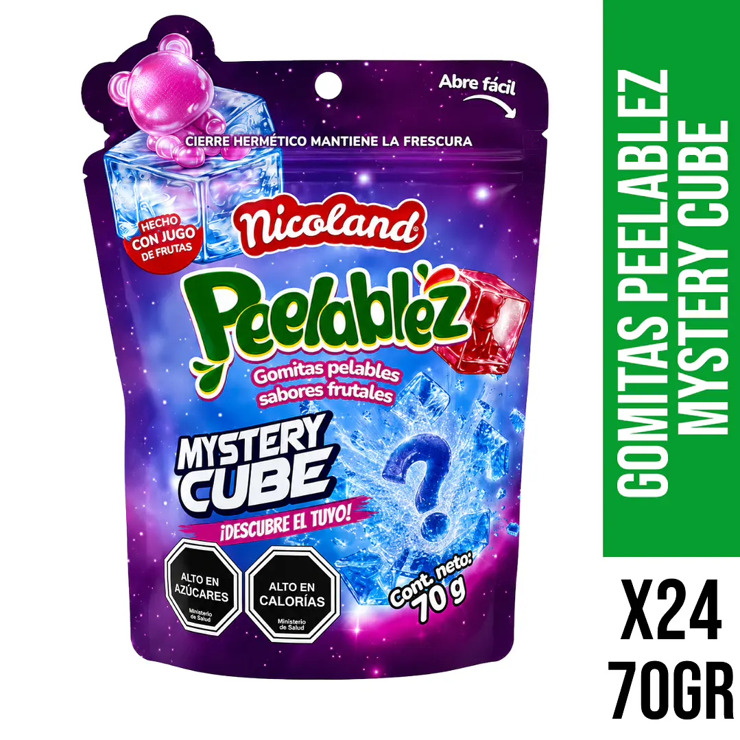 Gomitas Peelablez Mystery Cube 1