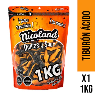 Gomita Tiburón Halloween 1 KG