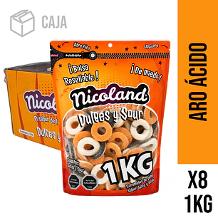Caja Aros Ácidos Halloween