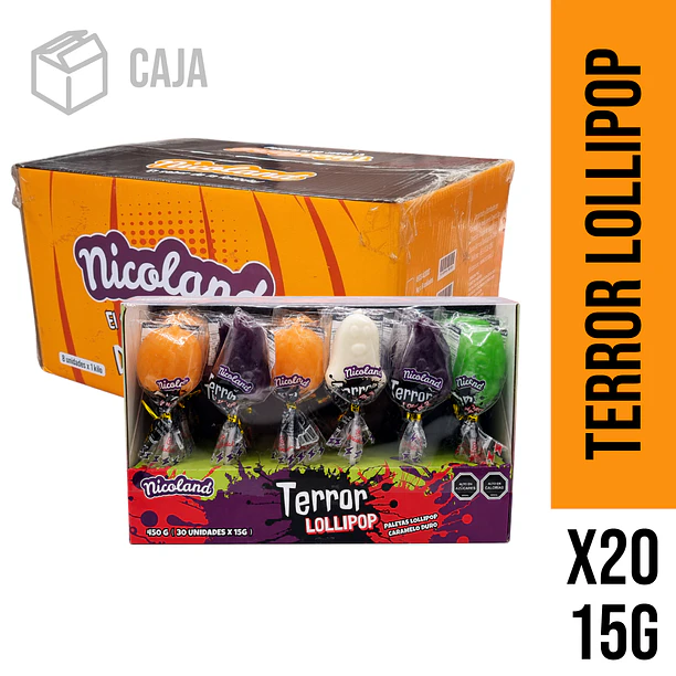 Caja Terror Lollipop