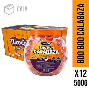 Caja Boo Boo Calabaza Halloween