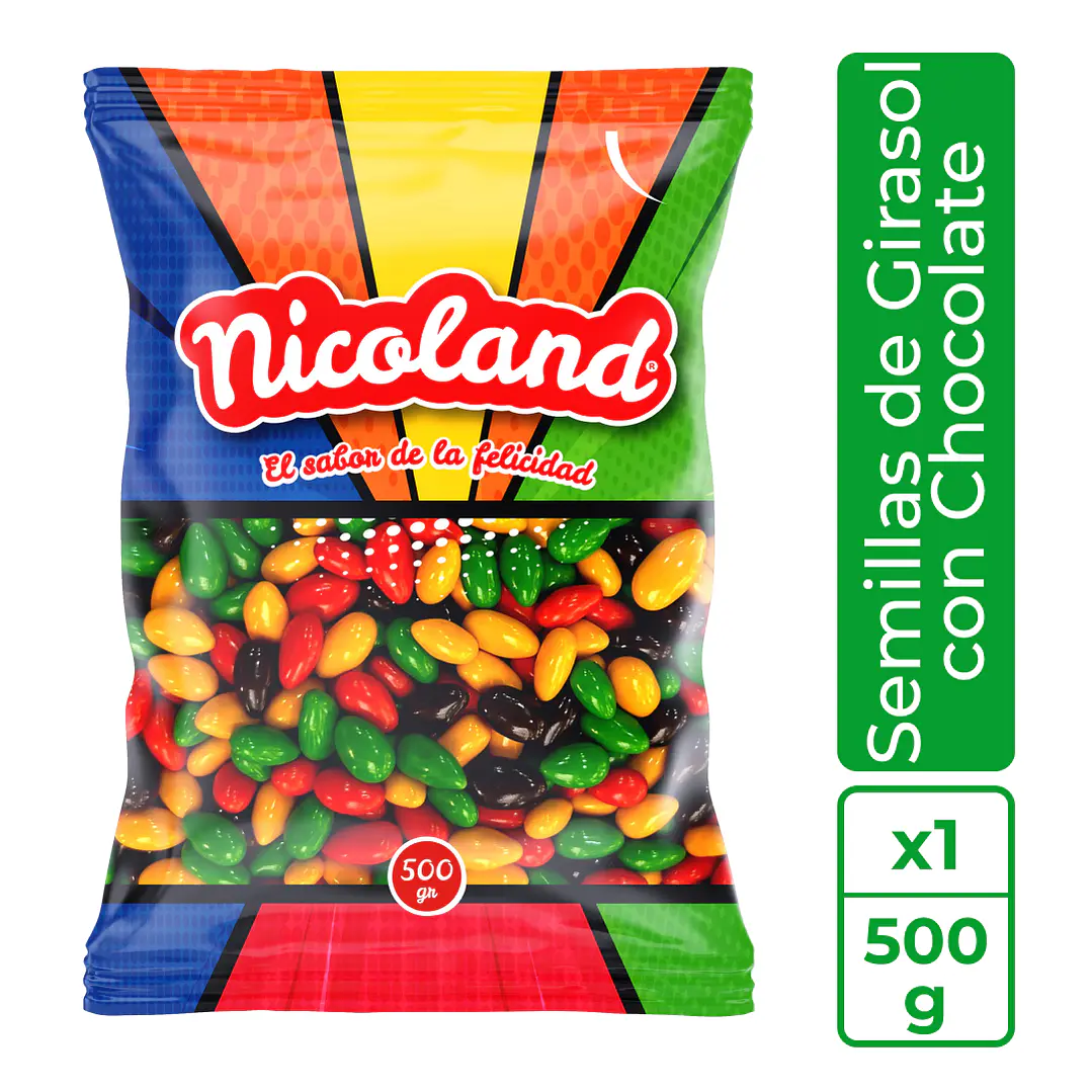 Semillas de girasol con chocolate 500gr 1