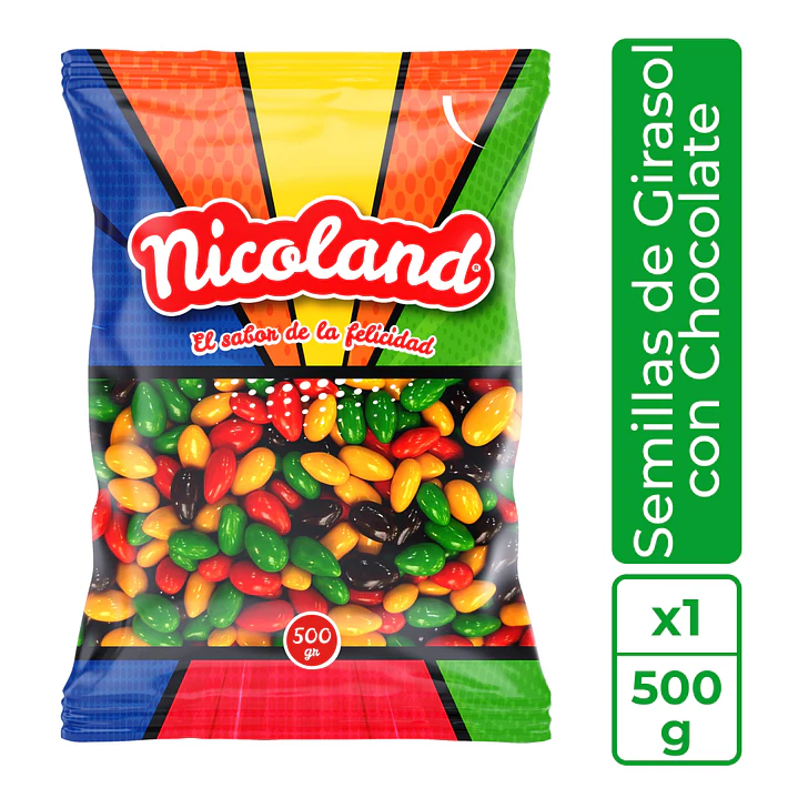 Semillas de girasol con chocolate 500gr 1