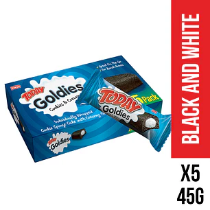 Today Goldies Multipack Cookies & Cream 45 g
