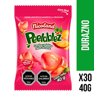 Peelablez Durazno 40 g 