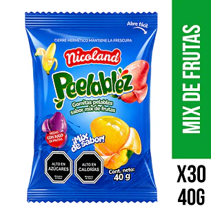 Peelablez Mix de Frutas 40 g 