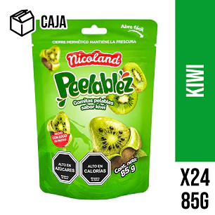 Gomitas Peelablez sabor Kiwi 85 g