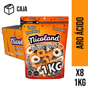Caja Aros Ácidos Halloween