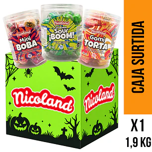 Caja Nicoland Gomitas 4D