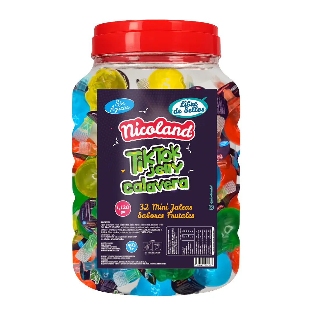 Caja Nicoland TikTok Jelly 2