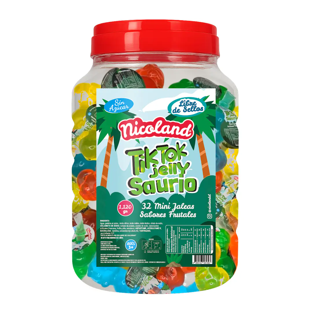 Caja Nicoland TikTok Jelly 3