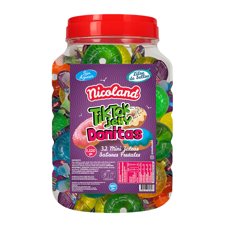 Caja Nicoland TikTok Jelly 4