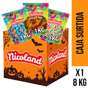 Caja Gomita Nicoland 1 Kg 