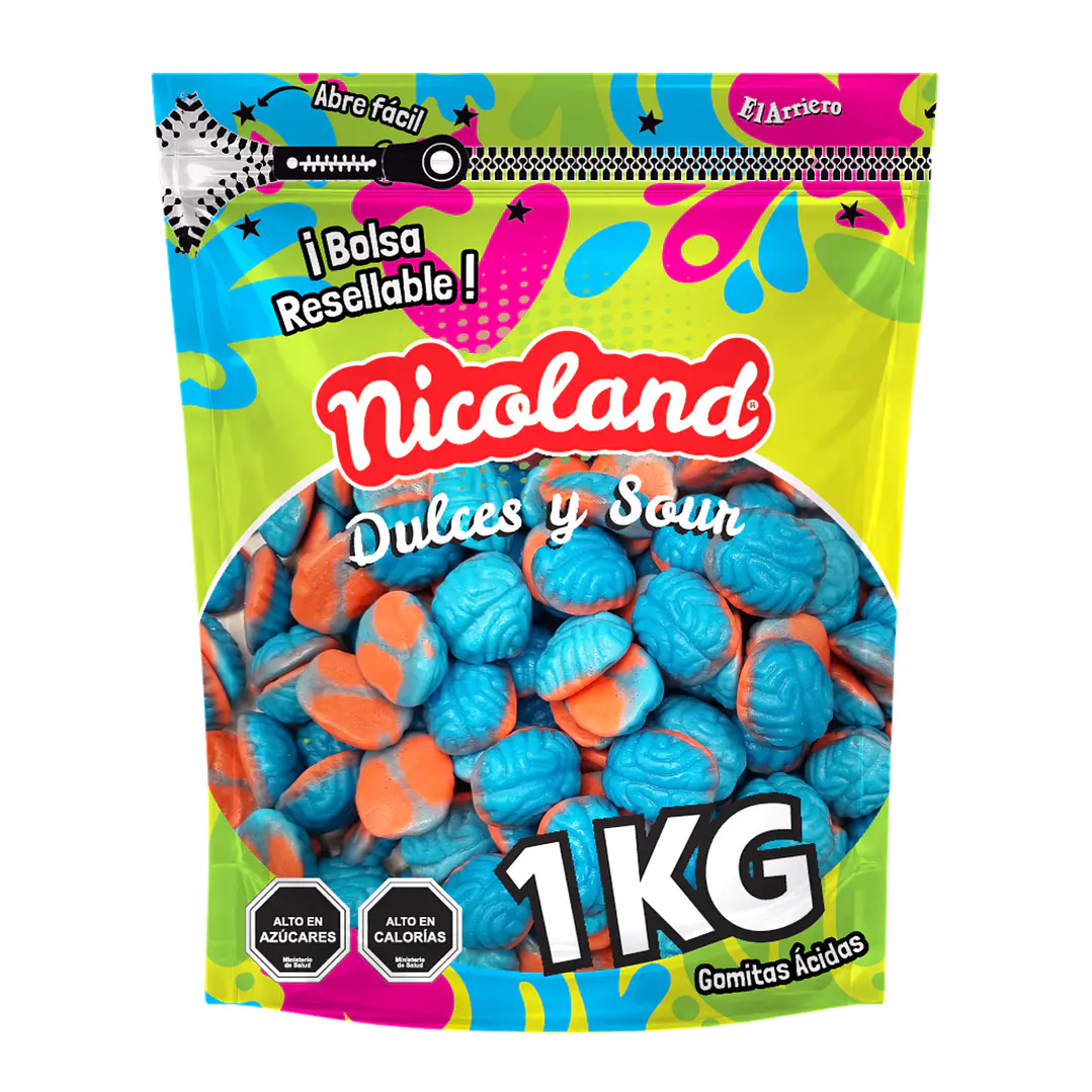 Caja Gomita Nicoland 1 Kg  2