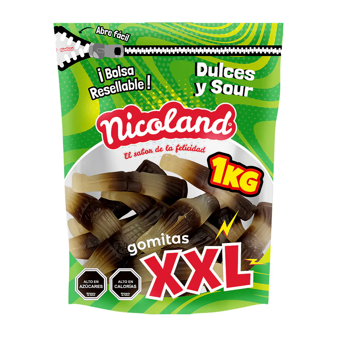 Caja Gomita XXL Nicoland 1 Kg 5