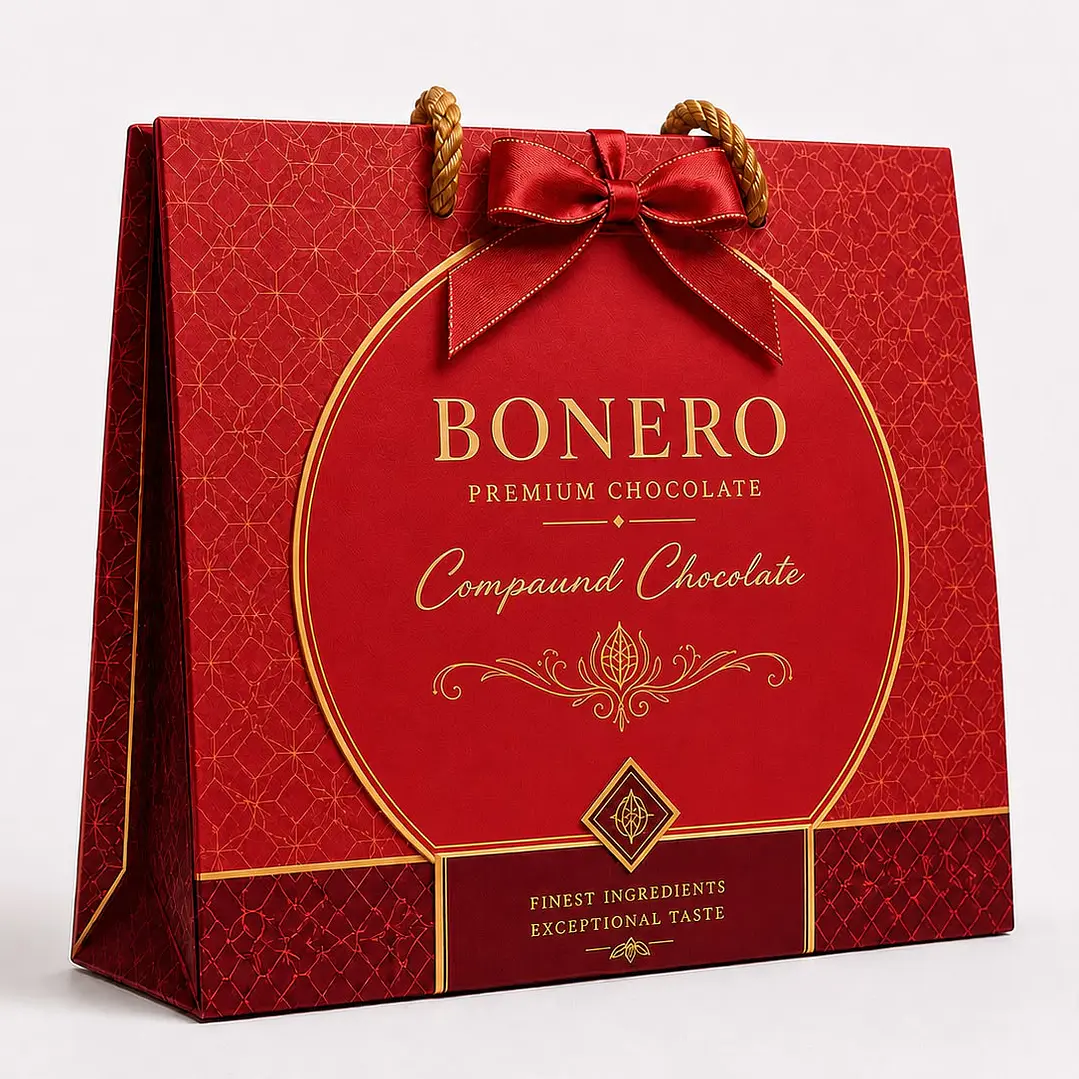 Bonero Bolsa Premiun de Regalo Roja 1