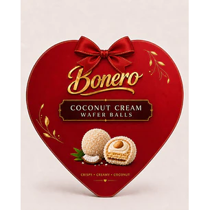Bonero Galleta con crema de coco Corazon 140gr