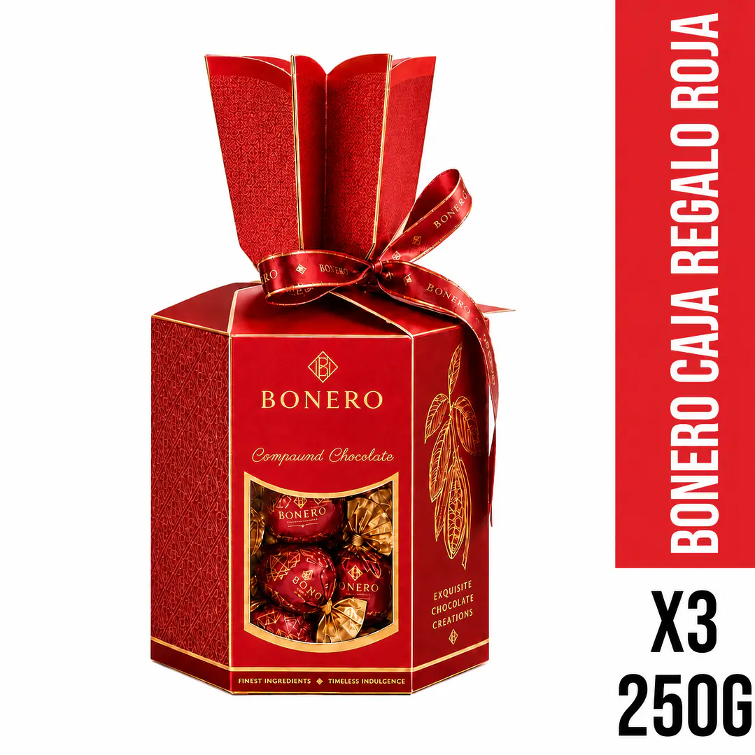 Bonero Caja Regalo Roja 1