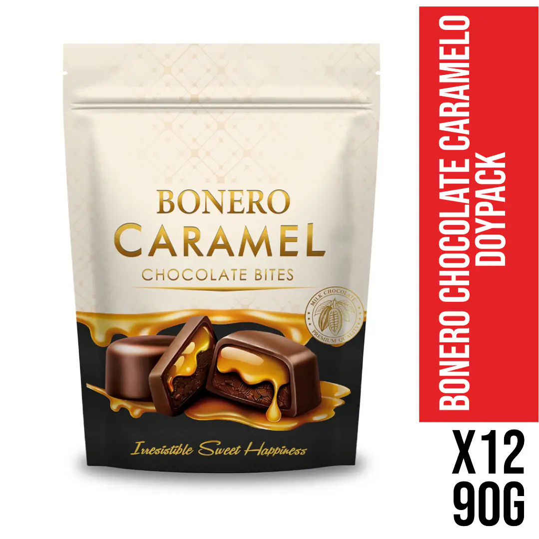 Bonero Chocolate Caramelo DoyPack 90 gr 1