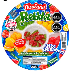 Nicoland Gomitas Peelablez surtido