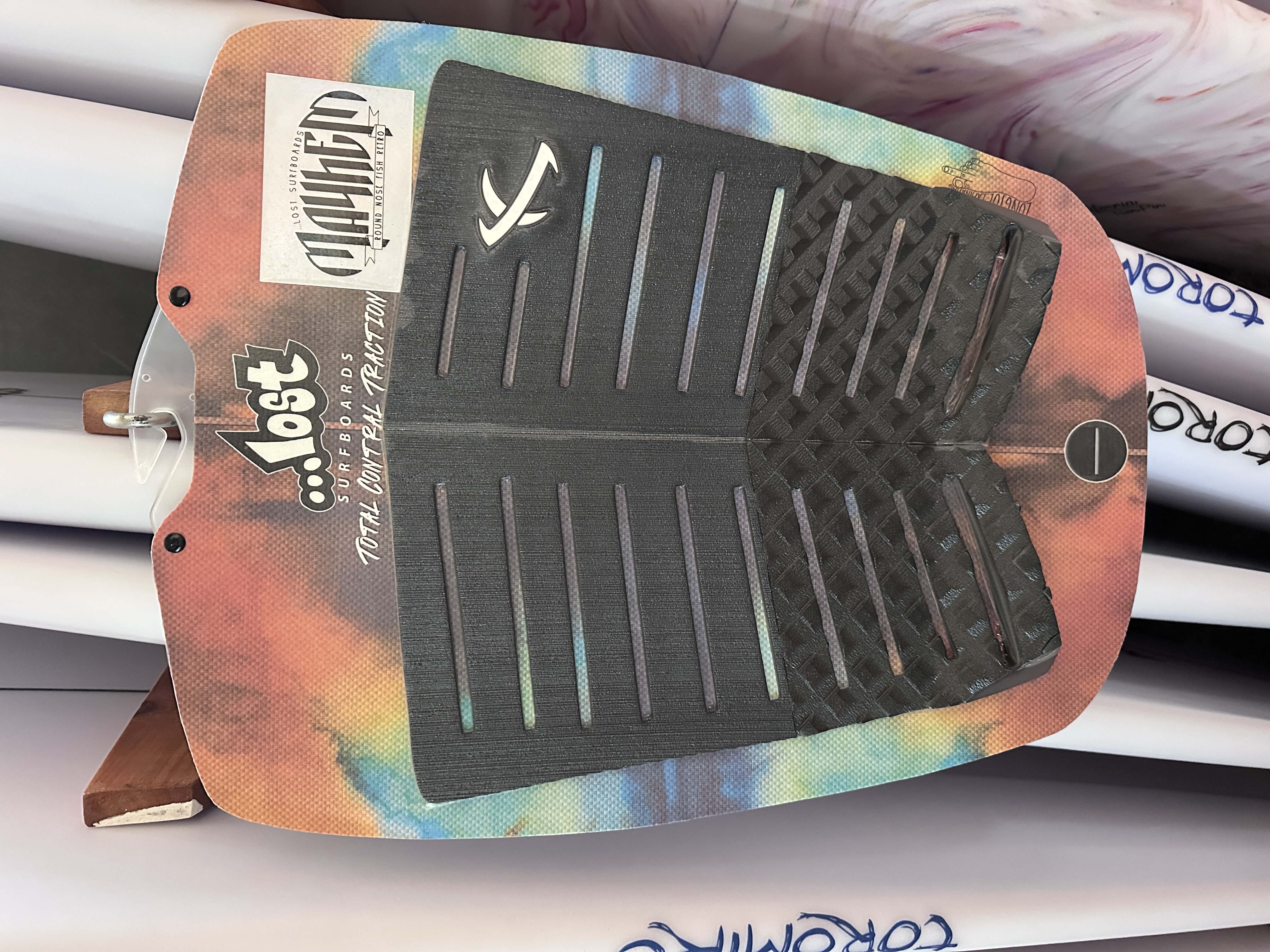 Lost traction pad