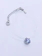 Colgante Collar Punto Luz Plata Gargantilla Transparente - Miniatura 3