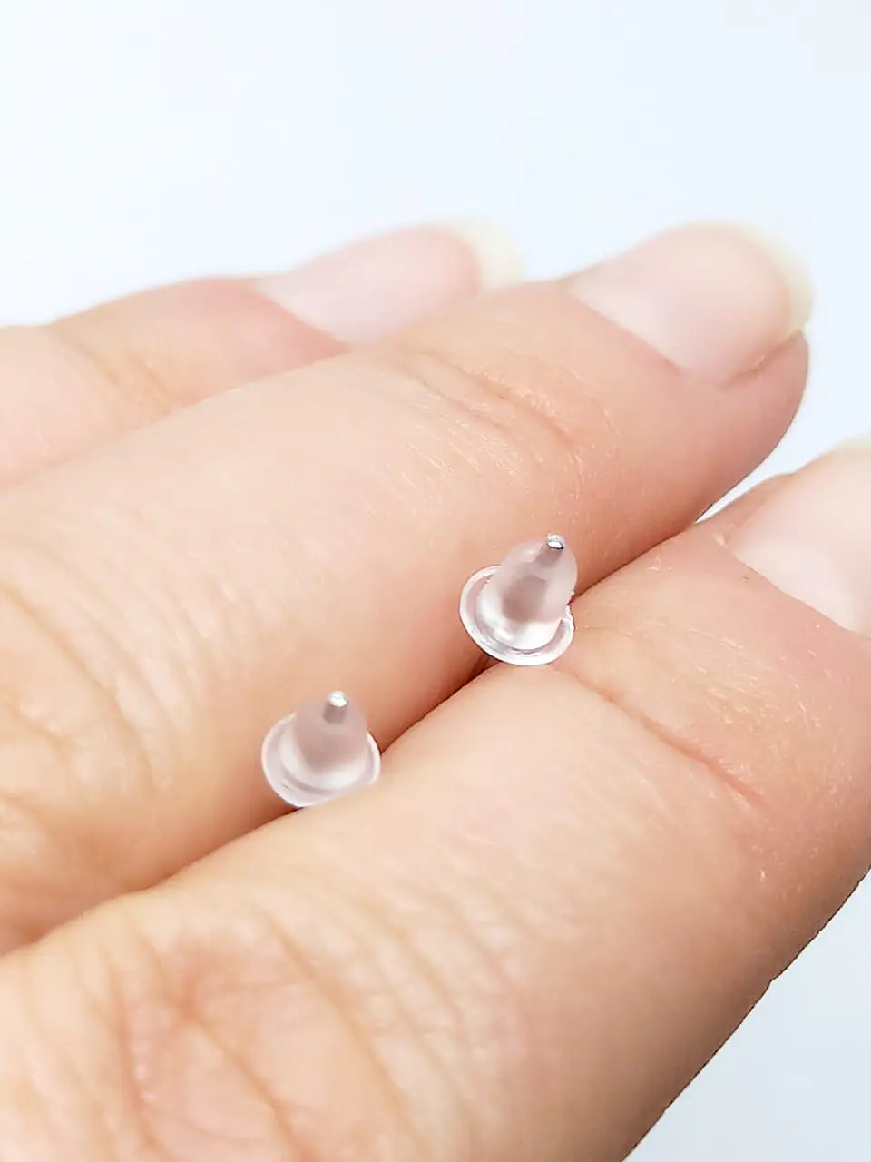 Pendientes Aretes Aros Puntos Luz En Plata 925 Zirconia 5mm 6