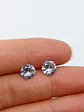 Aros Puntos de Luz En Plata 925 Zirconia 7mm - Miniatura 9