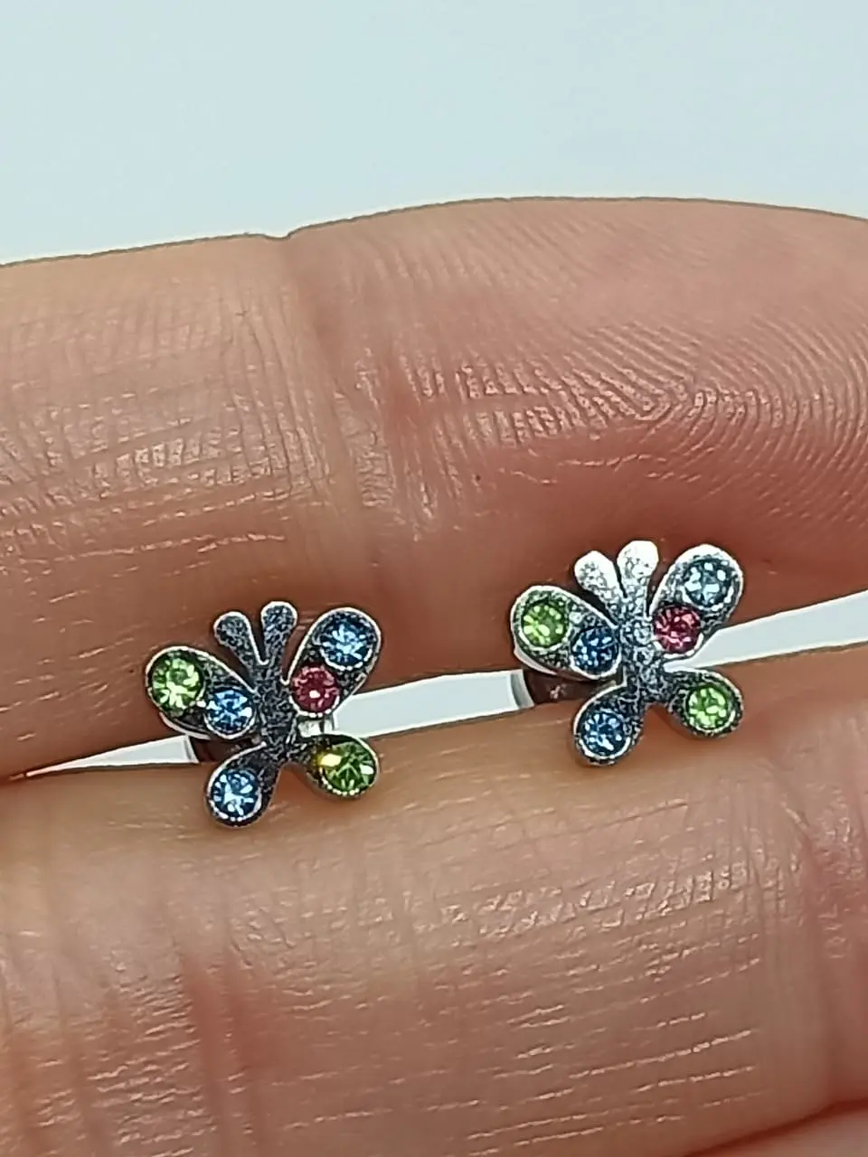 Aros abridores bebe Seguridad hipoalergénico Mariposa  6