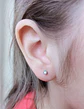 Punto Luz Tornasolados Acero Inoxidable Aretes Aros   - Miniatura 7