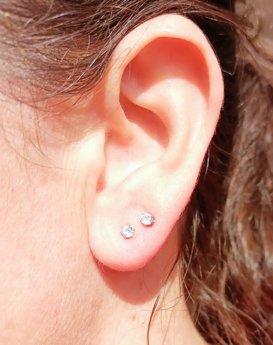Aros Punto de Luz 3mm o 5mm Acero Quirúrgico Zirconia  3