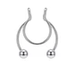 Piercing Acero Nariz Labios Sin Hoyos Septum Sin Perforacion - Miniatura 2