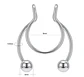 Piercing Acero Nariz Labios Sin Hoyos Septum Sin Perforacion - Miniatura 3