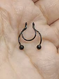 Piercing Acero Nariz Labios Sin Hoyos Septum Sin Perforacion - Miniatura 6